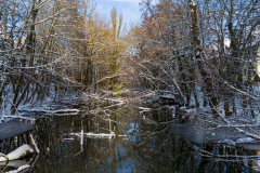 Marburg Winterlich Januar 2024 - Luftbildmanufaktur