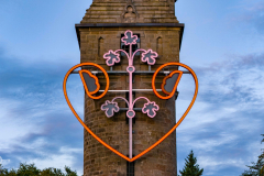 Kaiser-Wilhelm-Turm (Spiegelslust) Marburg September 2023