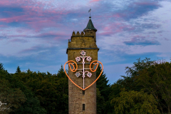 Kaiser-Wilhelm-Turm (Spiegelslust) Marburg September 2023