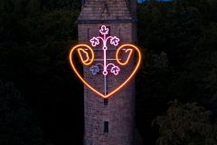 Kaiser-Wilhelm-Turm (Spiegelslust) Marburg September 2023