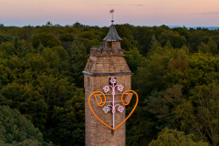 Kaiser-Wilhelm-Turm (Spiegelslust) Marburg September 2023